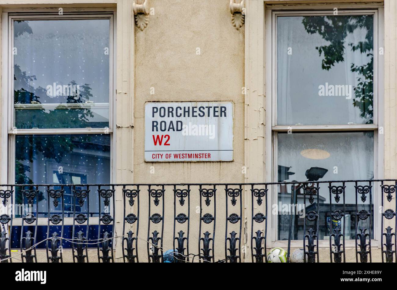 London street w2 city westminster hi-res stock photography