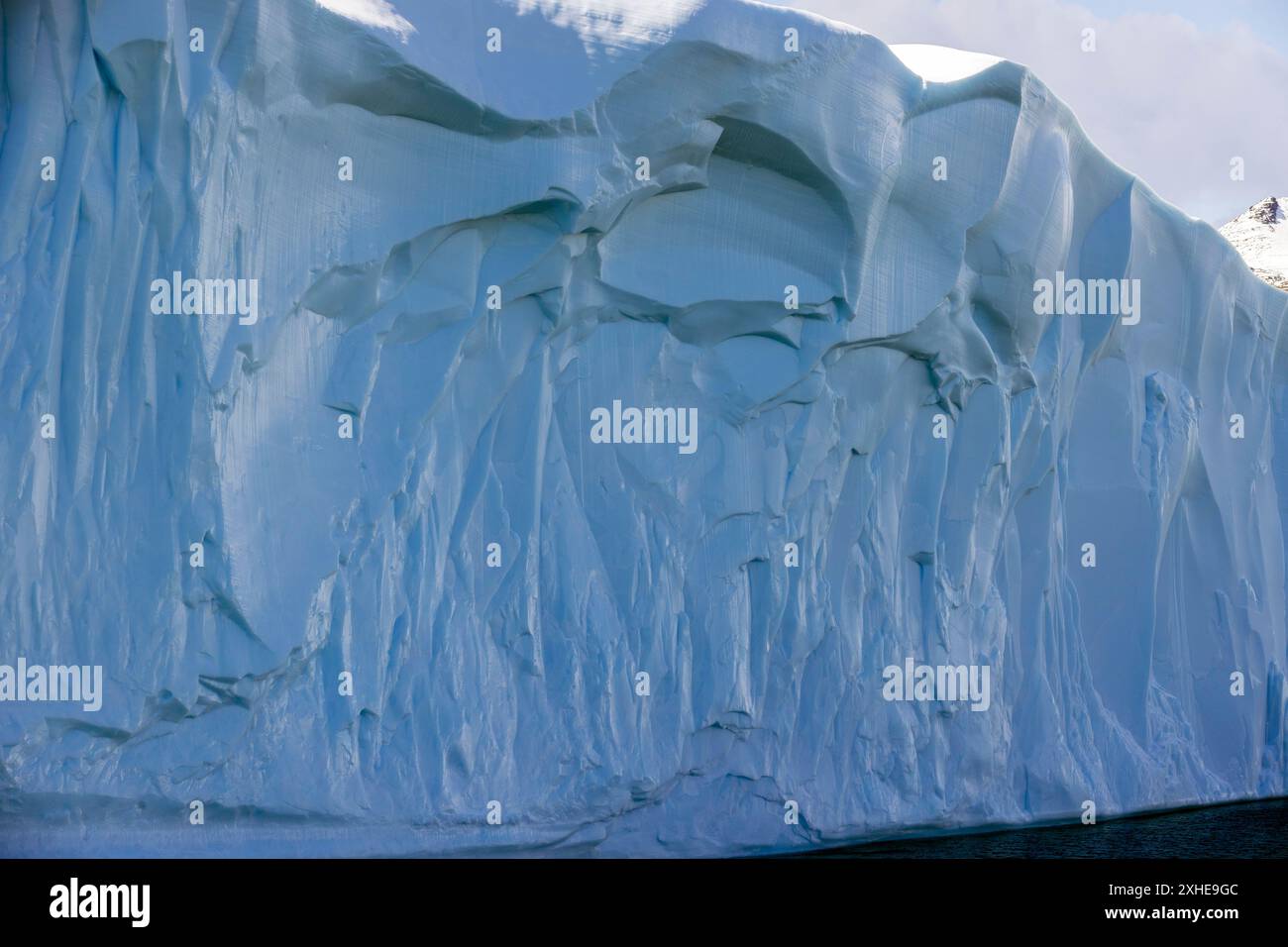 Iceberg, Cumberland East Bay, South Georgia Island, Tuesday, November 28, 2023. Photo: David Rowland / One-Image.com Stock Photo