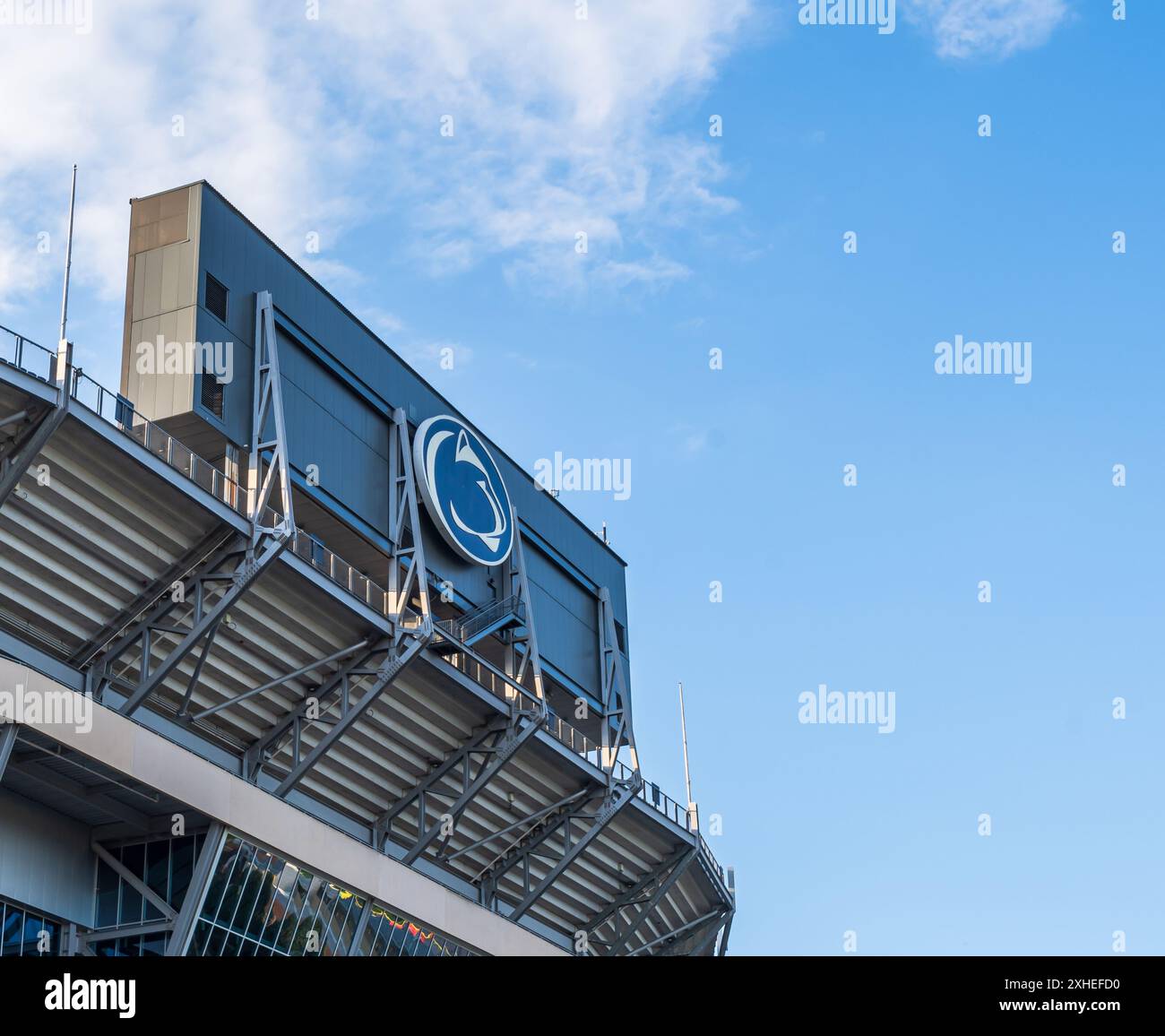 Beaver Stadium on the Penn State campus in State College, Pennsylvania, USA Stock Photo