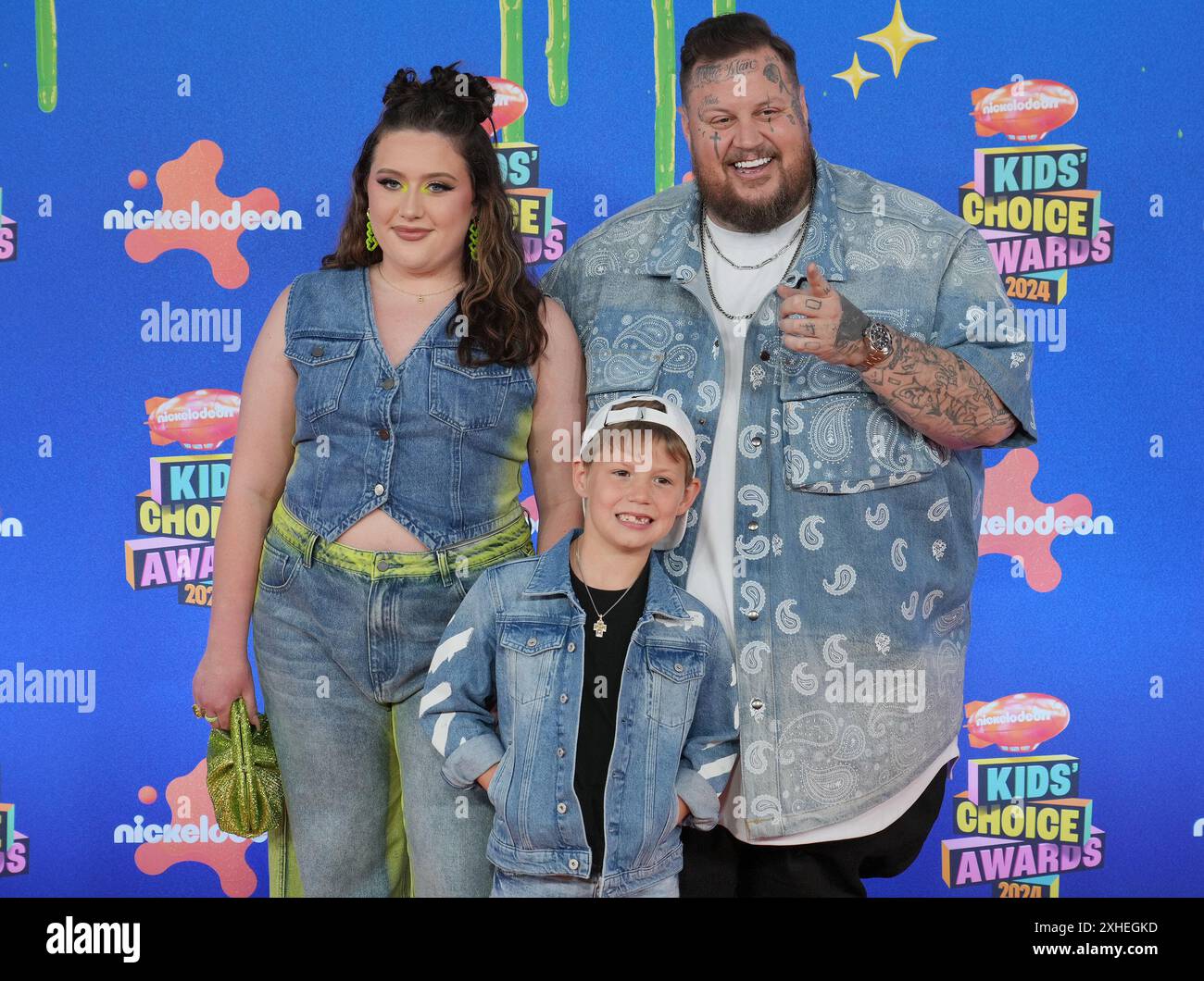 Los Angeles, USA. 13th July, 2024. (LR) Bailee Ann, Noah Buddy and