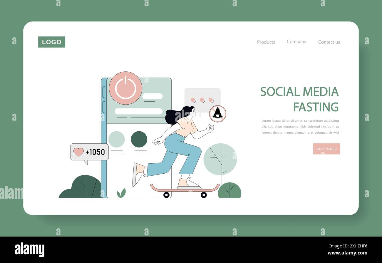 Off Screen Activity Image Digital Detox concept. A person skateboarding away from smartphone ...