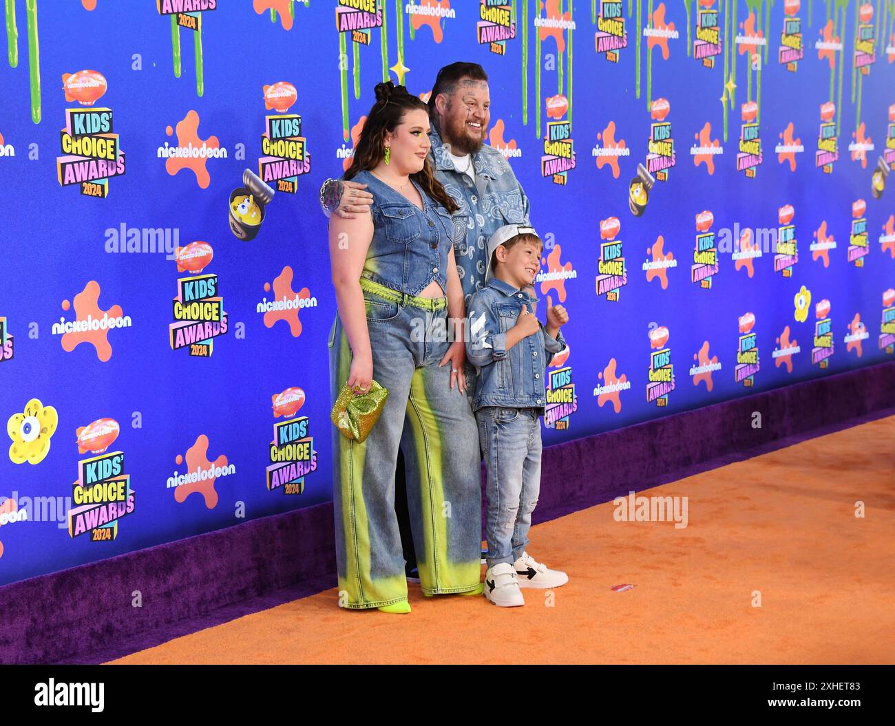 SANTA MONICA, CALIFORNIA - JULY 13: (L-R) Bailee Ann DeFord, Noah Buddy