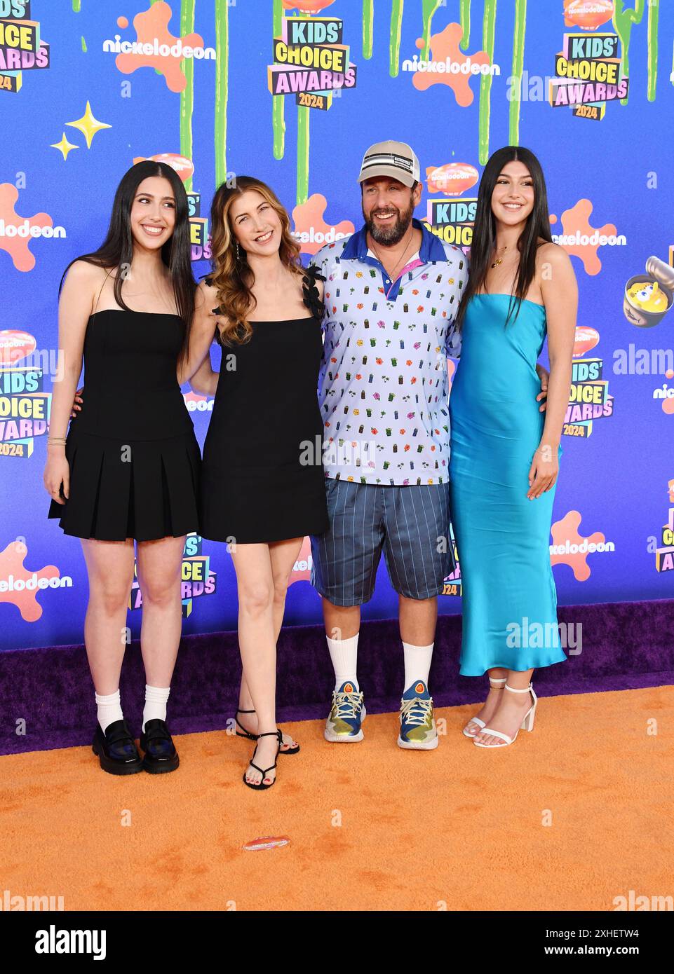 SANTA MONICA, CALIFORNIA - JULY 13: (L-R) Sadie Sandler, Jackie Sandler
