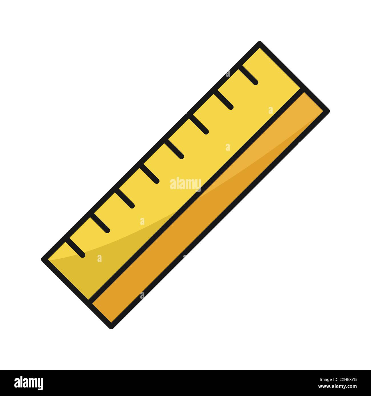 ruler icon vector design template Stock Vector