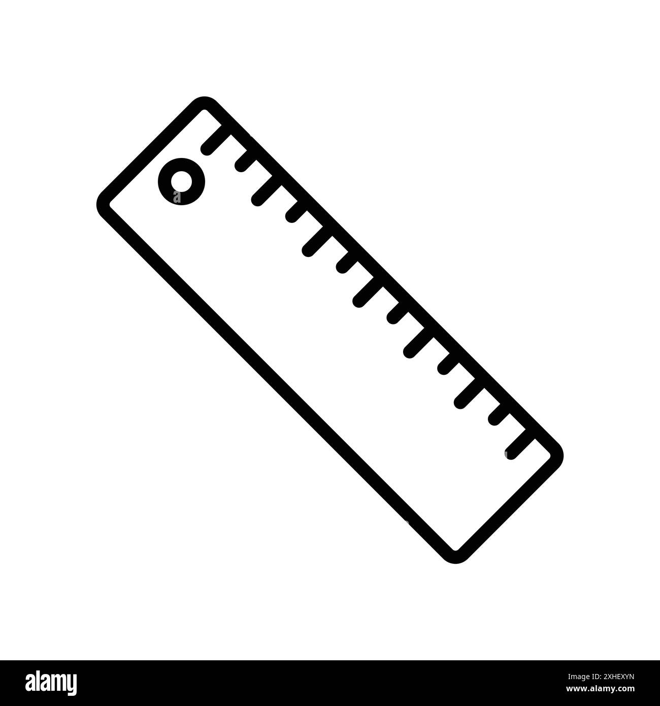 Ruler measure height Black and White Stock Photos & Images - Alamy