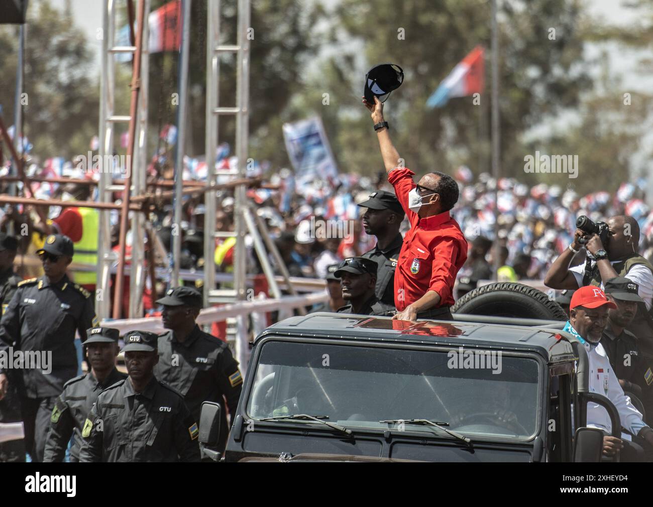 Rwanda president paul kagame hi-res stock photography and images