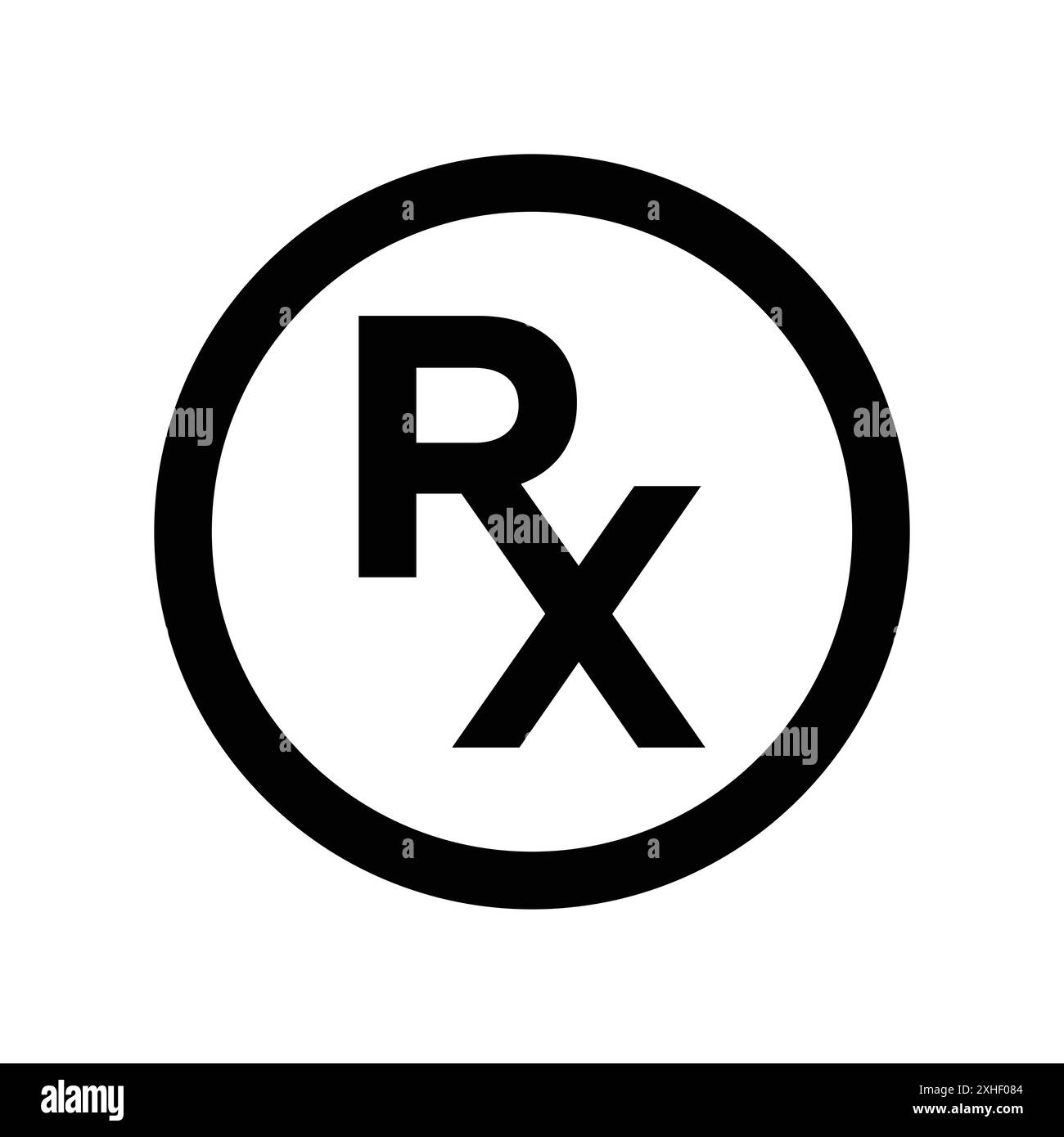rx icon vector design template in white background Stock Vector Image ...