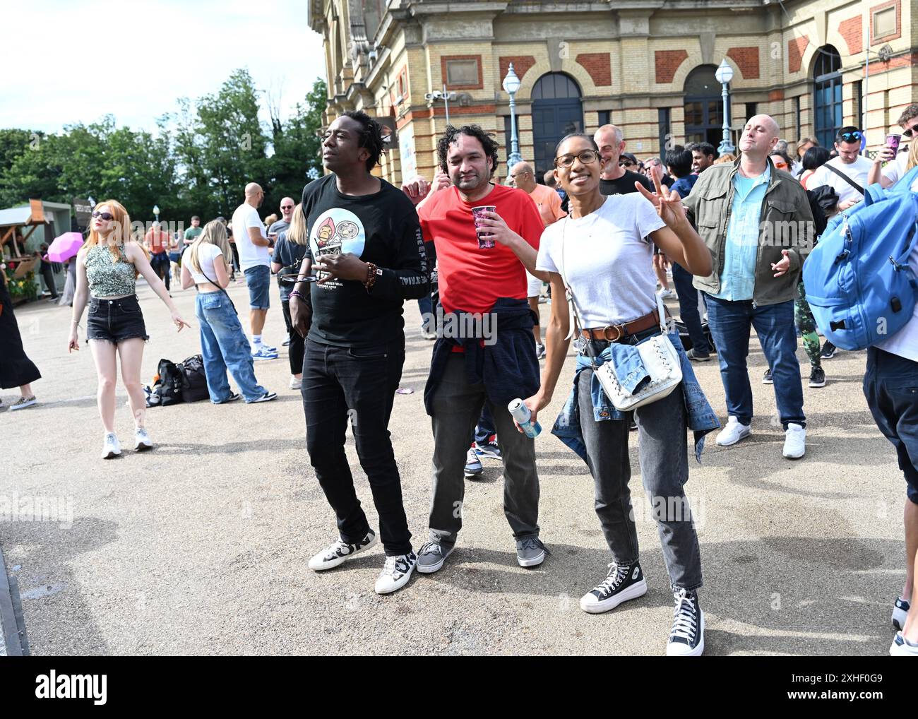 LONDON, ENGLAND JULY 13 2024 Kaleidoscope Festival 2024 at Alexandra
