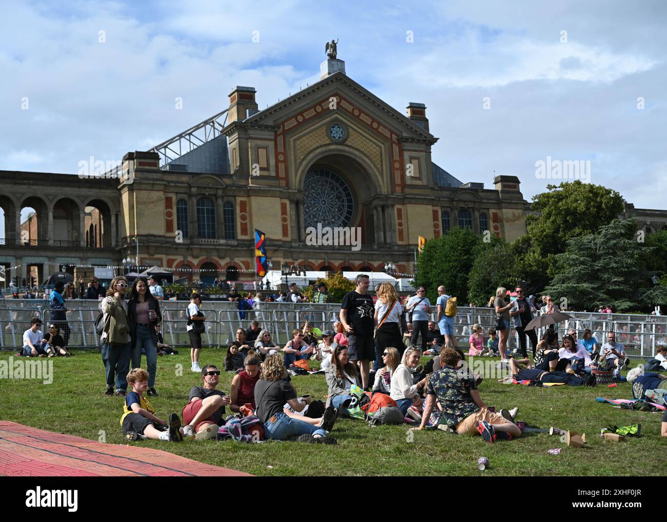 LONDON, ENGLAND JULY 13 2024 Kaleidoscope Festival 2024 at Alexandra