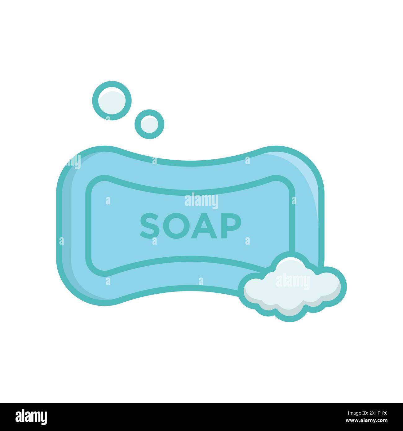 soap icon vector design template in white background Stock Vector