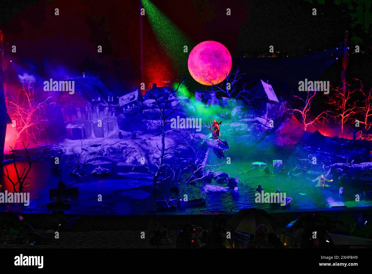  Bregenzer Festspiele 2024, Der Freischütz auf der Seebühne *** Bregenz Motiv 