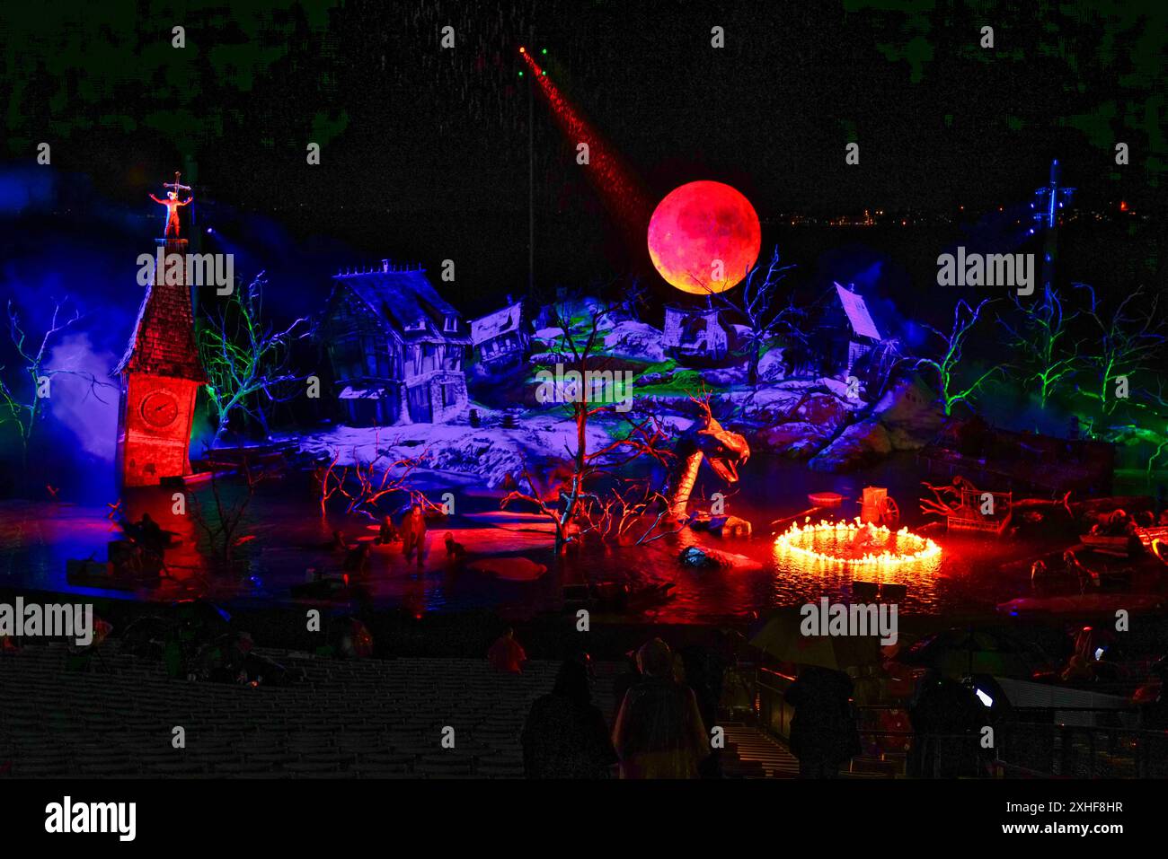  Bregenzer Festspiele 2024, Der Freischütz auf der Seebühne *** Bregenz Motiv 