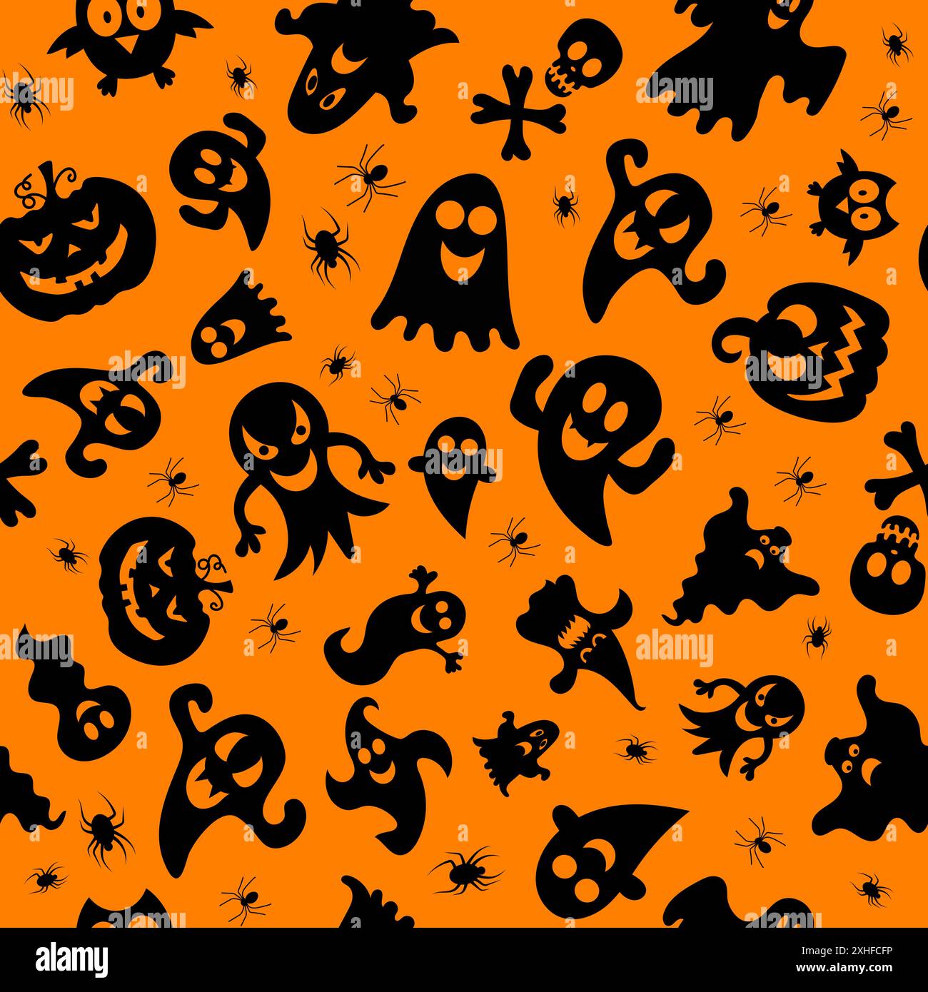 Seamless vector pattern for Halloween design Stock Vector Image & Art ...