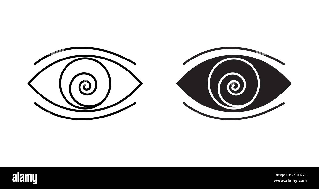 Hypnotizing vector vectors hi-res stock photography and images - Alamy