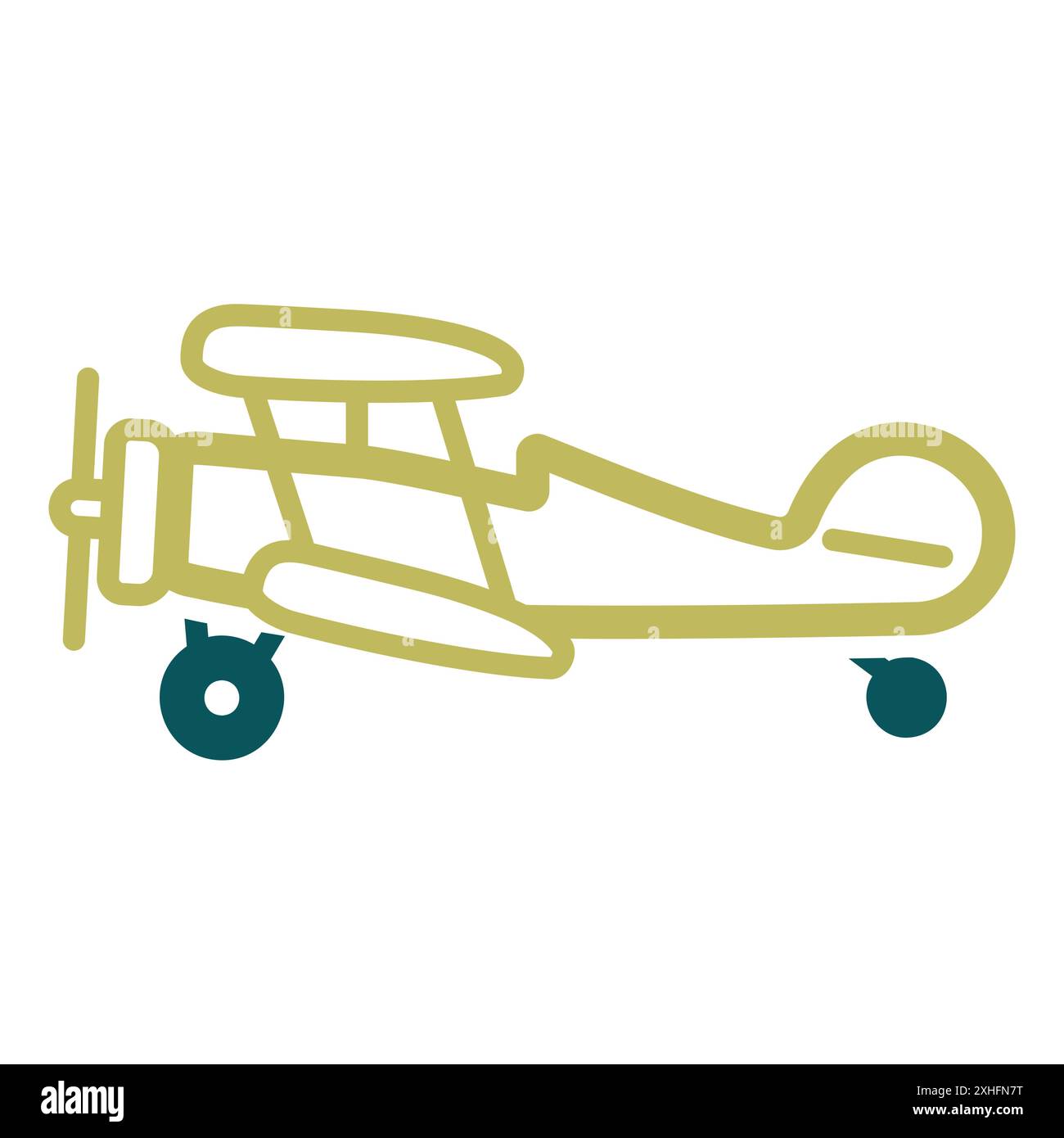 Light vintage aircraft engine Stock Vector Images - Alamy