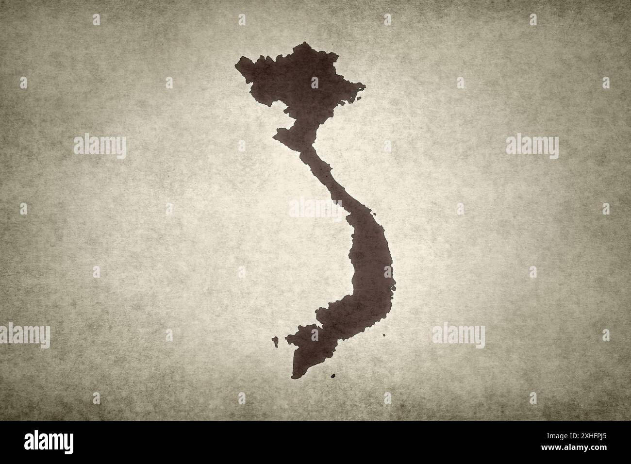 Old vietnam map hi-res stock photography and images - Alamy