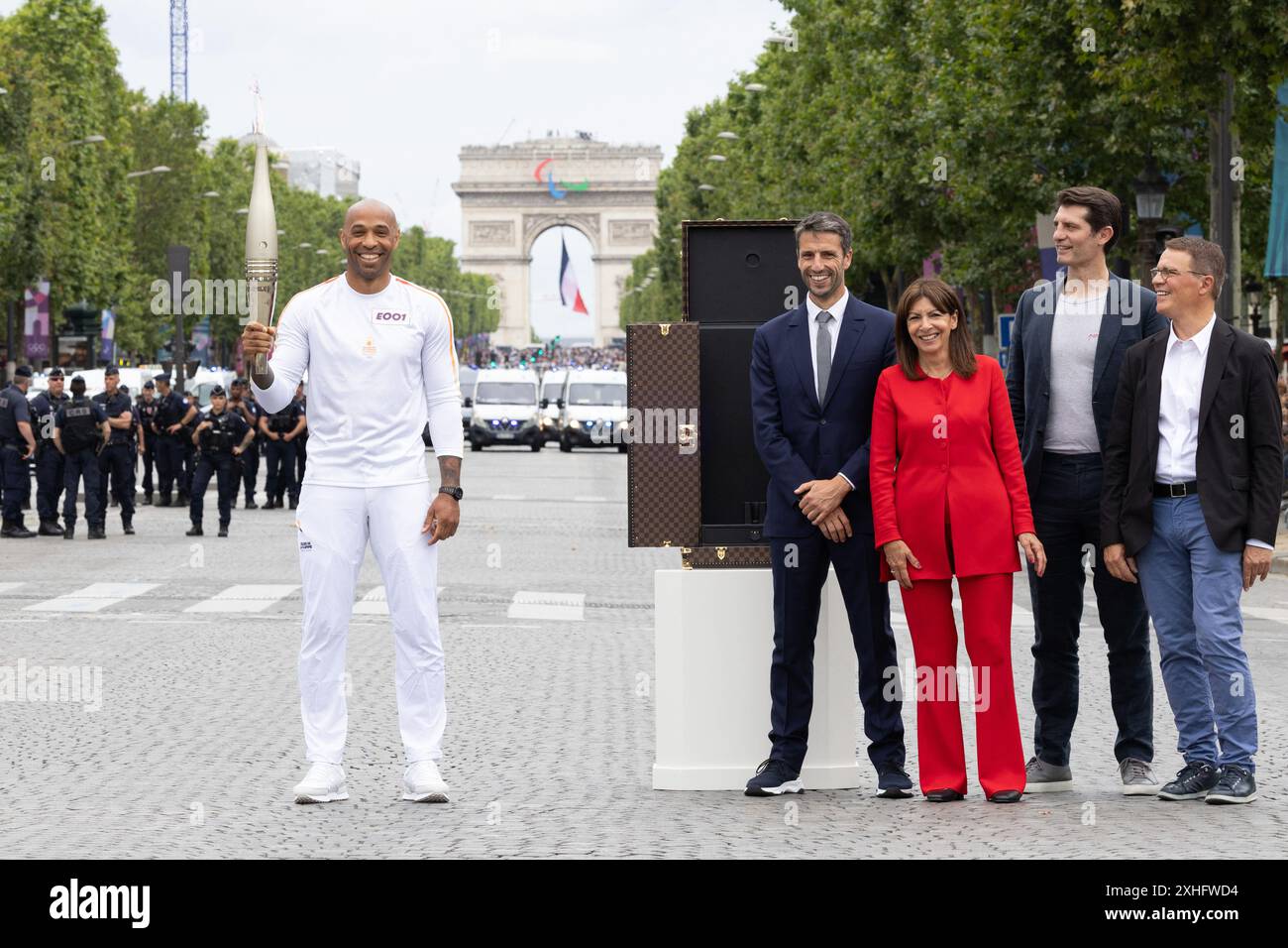 Paris, France. 14th July, 2024. Paris 2024 Olympics and Paralympics ...