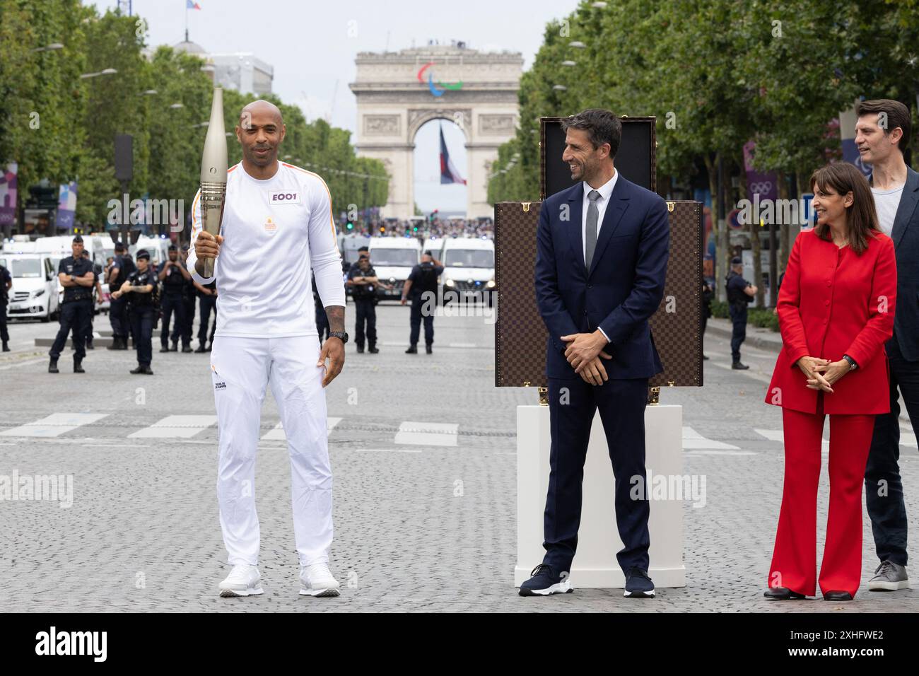 Paris, France. 14th July, 2024. Paris 2024 Olympics and Paralympics ...