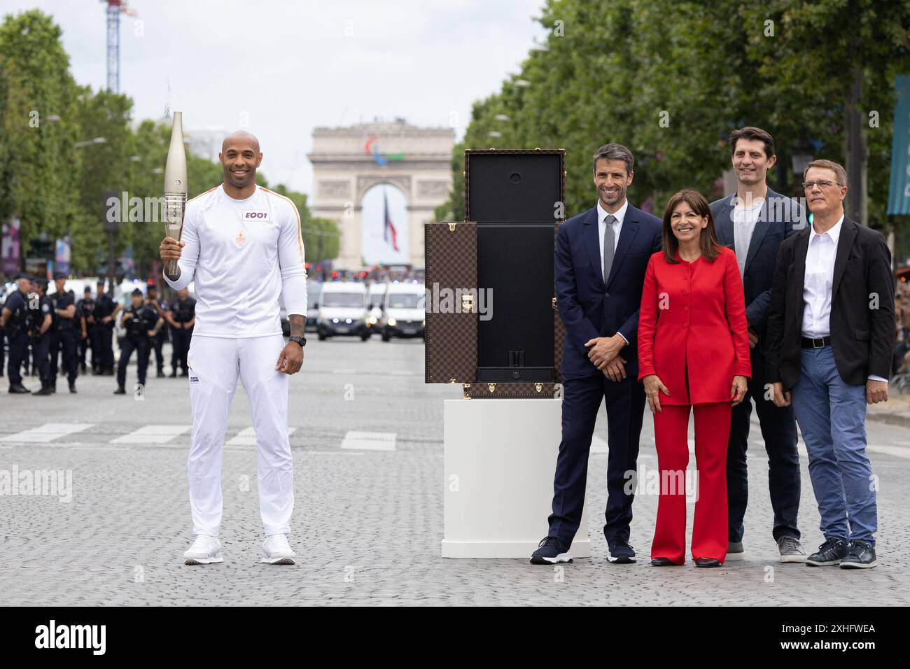 Paris, France. 14th July, 2024. Paris 2024 Olympics and Paralympics ...