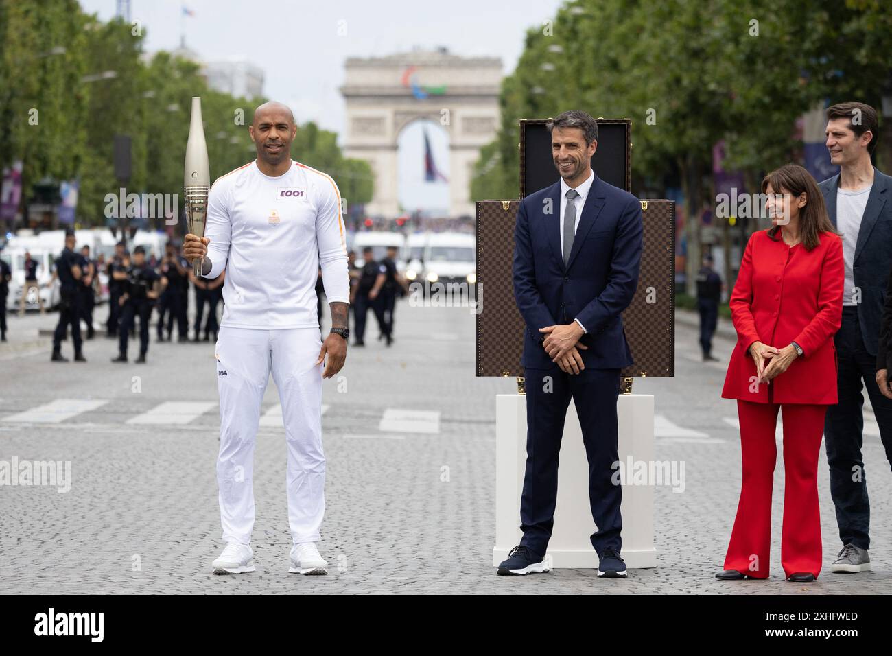 Paris, France. 14th July, 2024. Paris 2024 Olympics and Paralympics ...