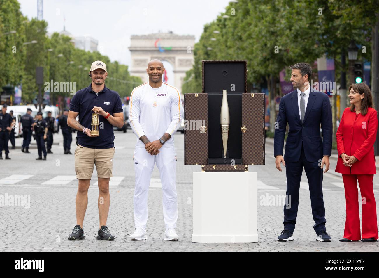 Paris, France. 14th July, 2024. Paris 2024 Olympics and Paralympics ...