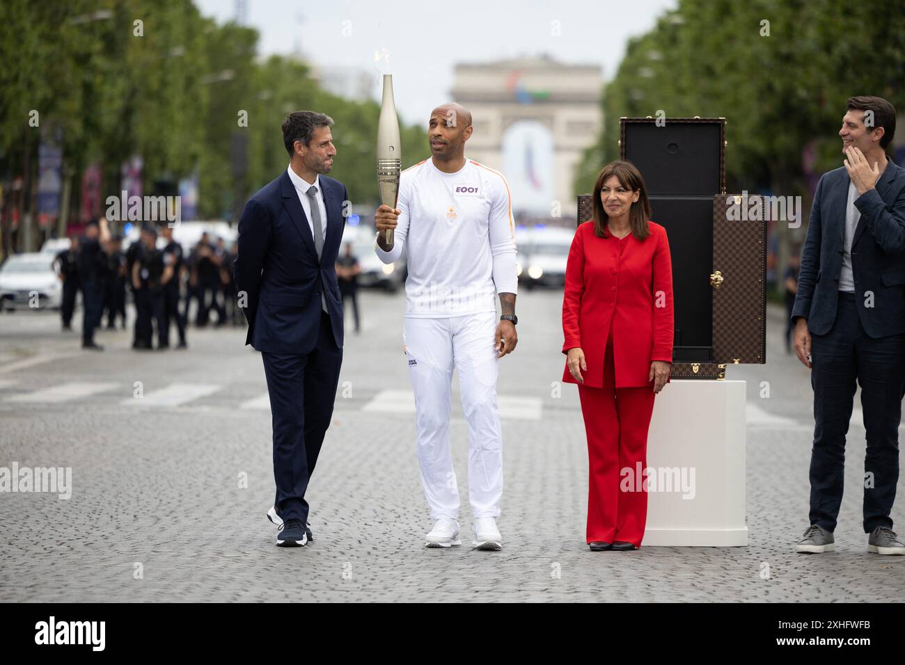 Paris, France. 14th July, 2024. Paris 2024 Olympics and Paralympics ...