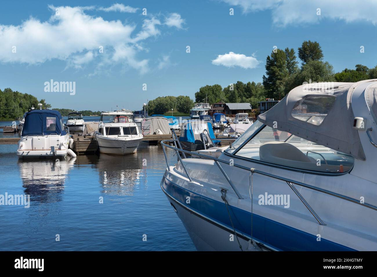Details of the yacht moored in pier Stock Photo - Alamy