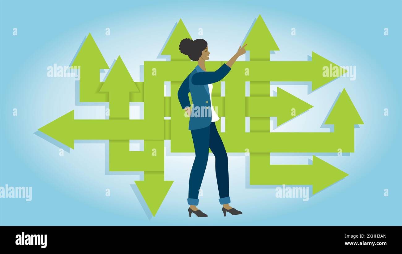 Way forward vector vectors hi-res stock photography and images - Alamy
