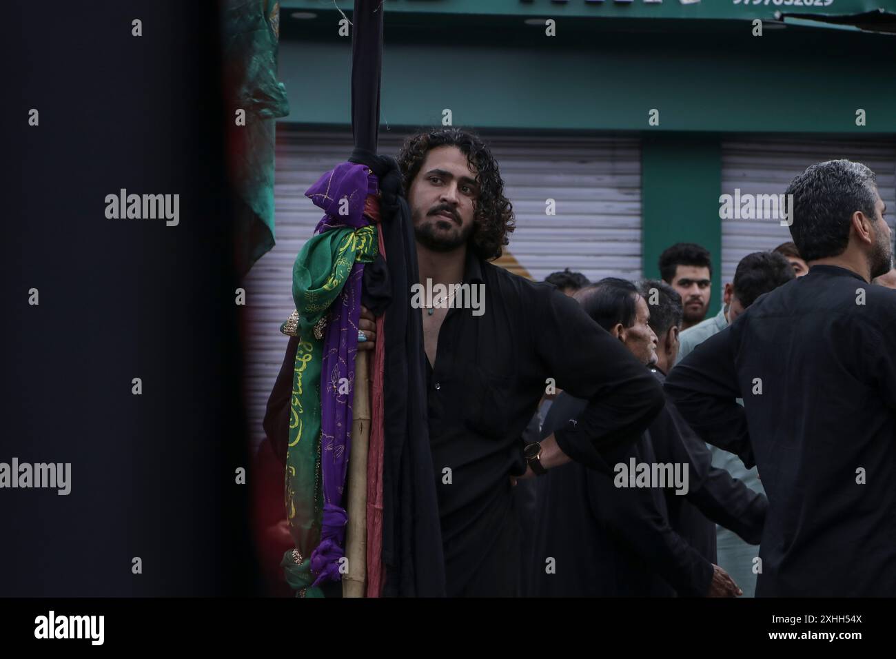 July 14, 2024, Srinagar, Jammu And Kashmir, India: A Kashmiri Shia ...