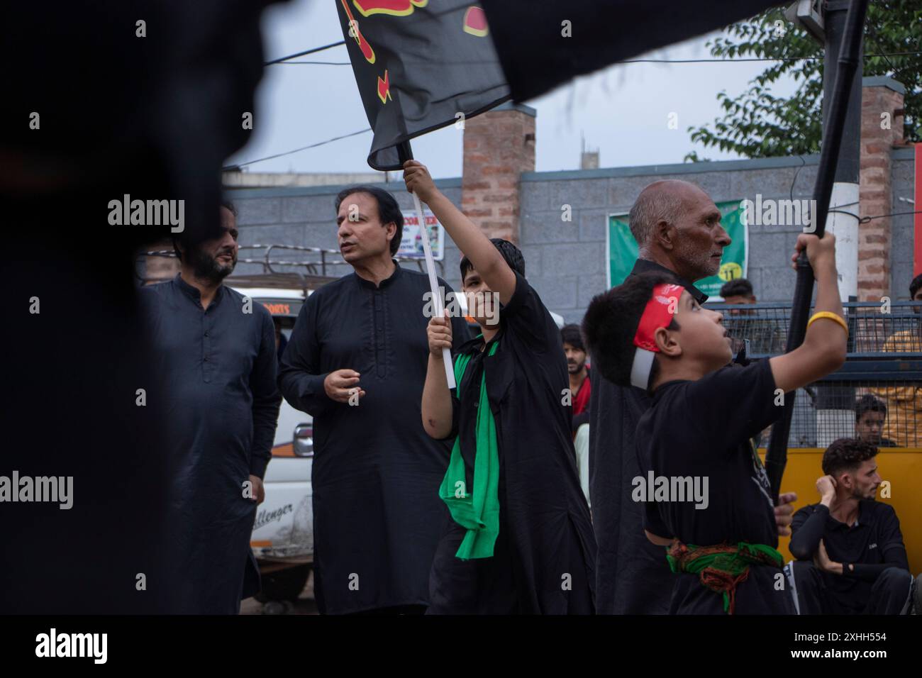 July 14, 2024, Srinagar, Jammu And Kashmir, India: A Kashmiri Shia ...