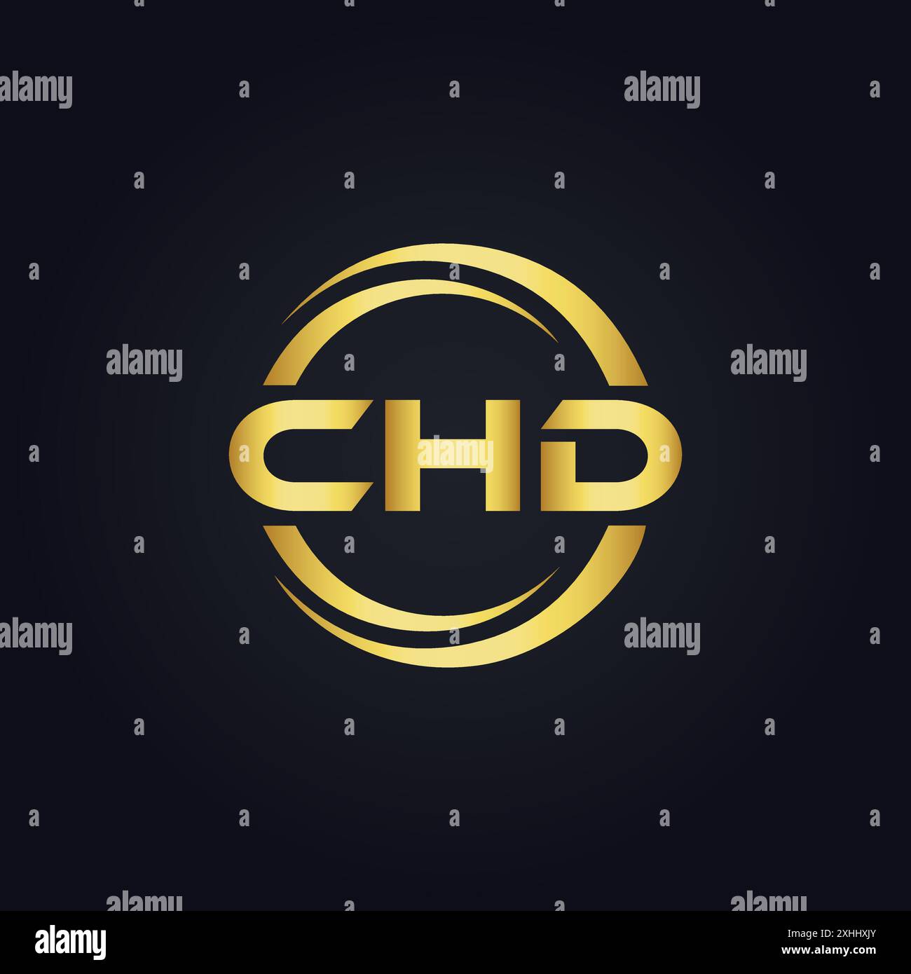 CHD logo. C H D design. White CHD letter. CHD, C H D letter logo design ...