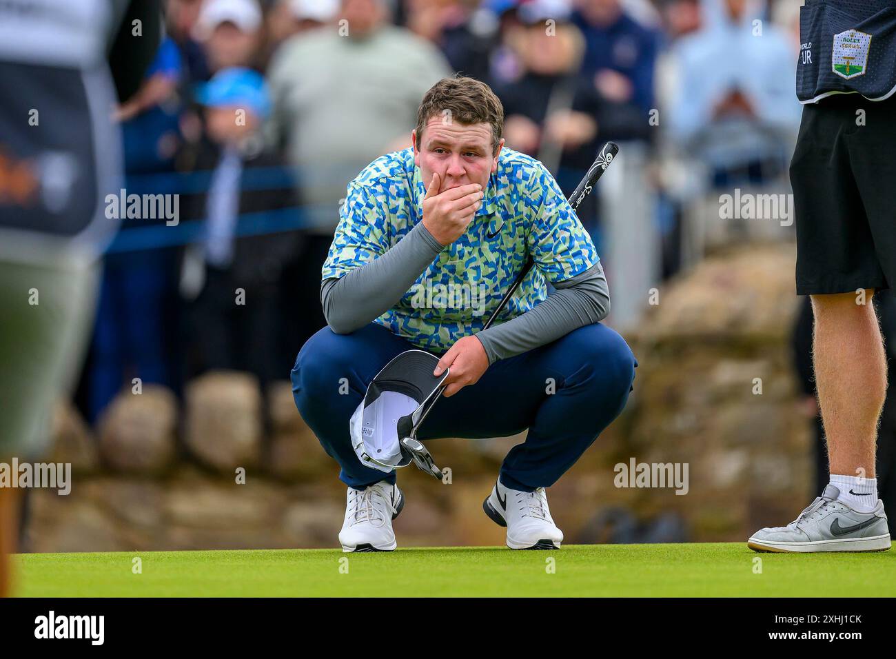 Robert MacIntyre emotional after he wins the Genesis Scottish Open 2025 at The