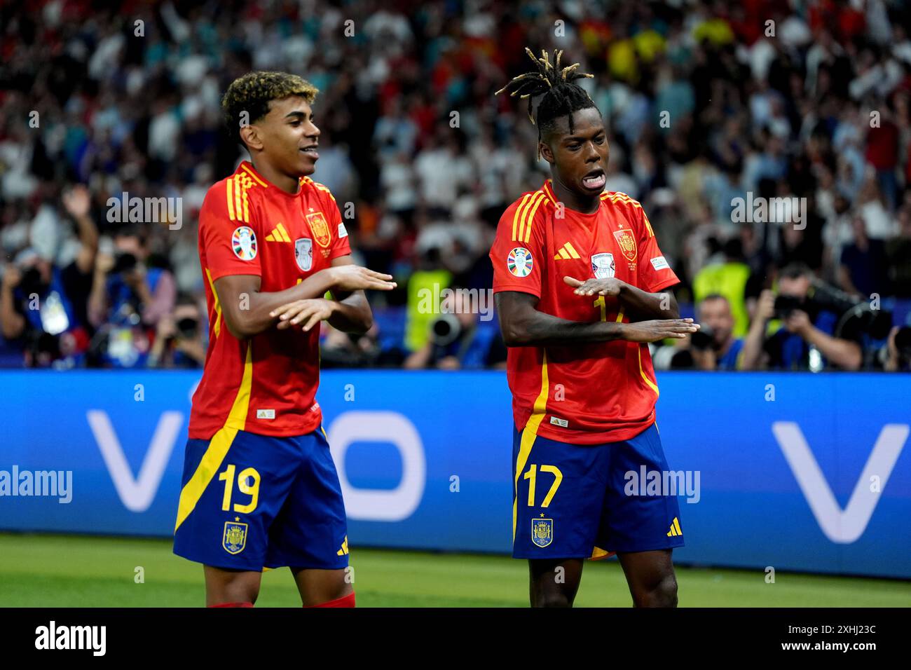 Lamine yamal spain goal hi-res stock photography and images - Alamy