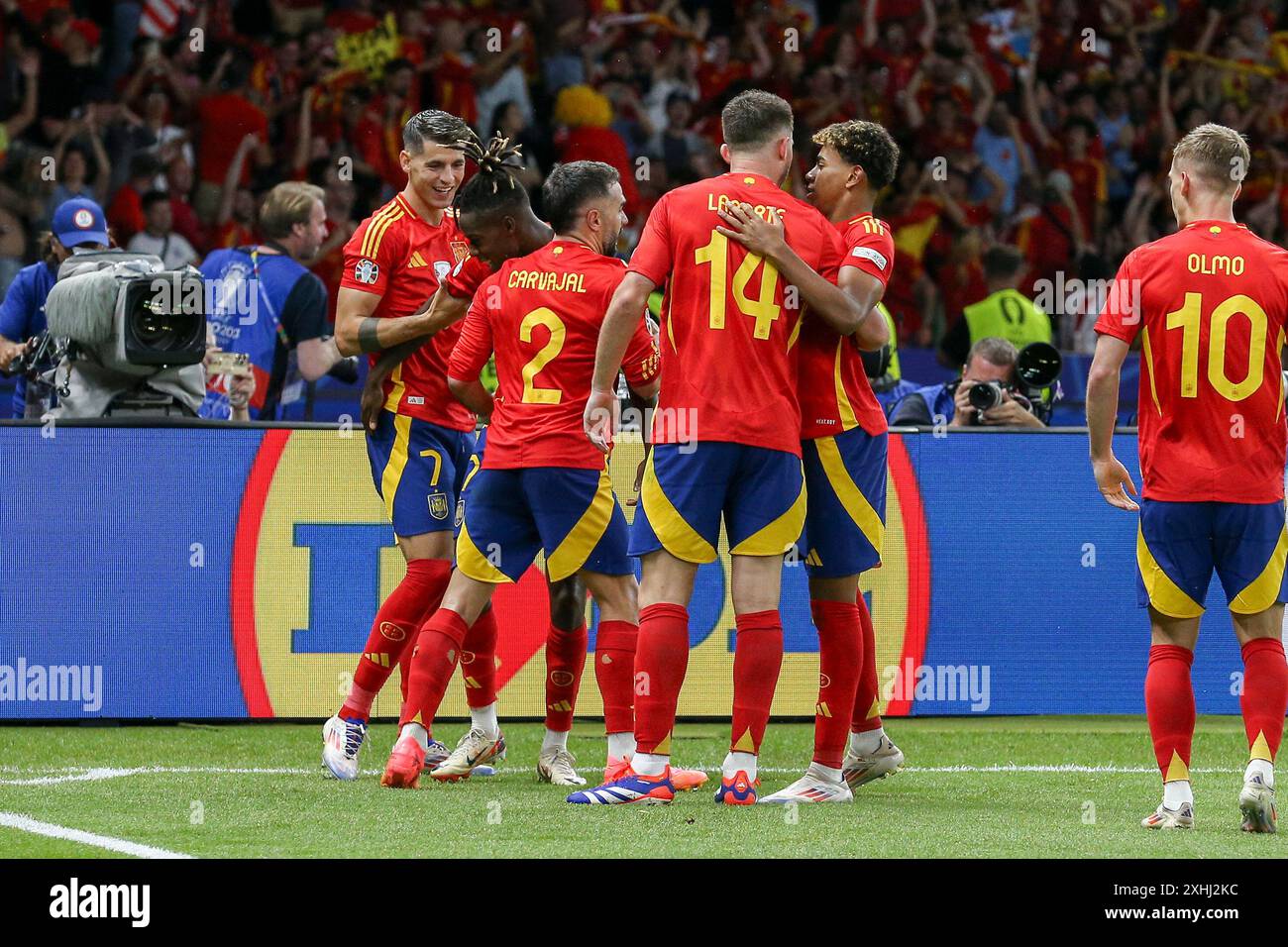 Spain Midfielder Nico Williams Athletic Club Bilbao scores a GOAL 1-0