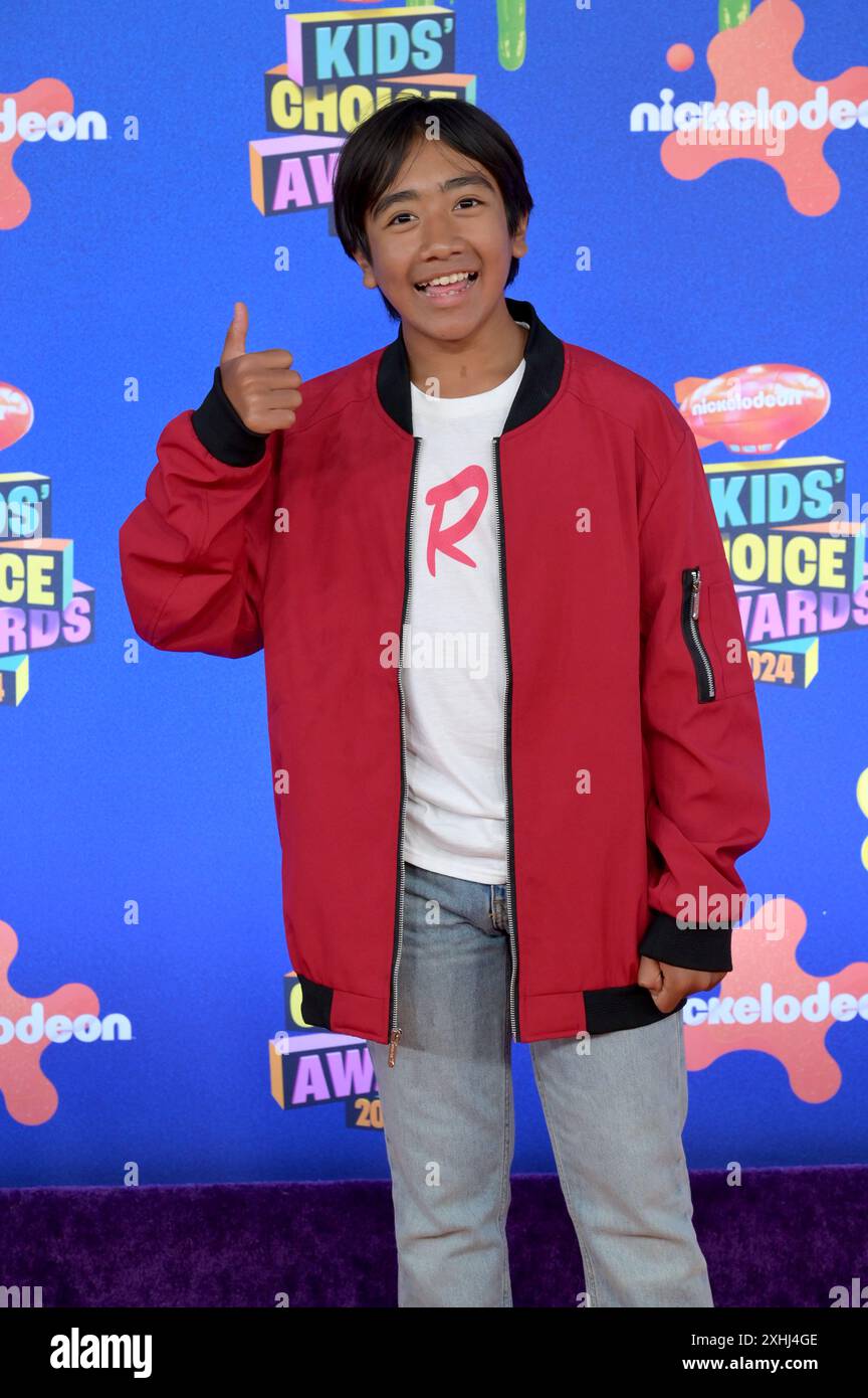 Santa Monica, USA. 13th July, 2024. SANTA MONICA, USA. July 13, 2024 Ryan Kaji at the