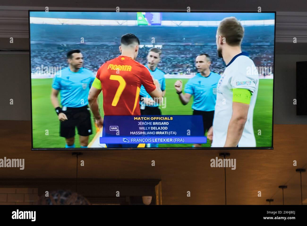 London 14th July 2024 Football Fans Out In Force Watching Live Stream london-14th-july-2024-football-fans-out-in-force-watching-live-stream