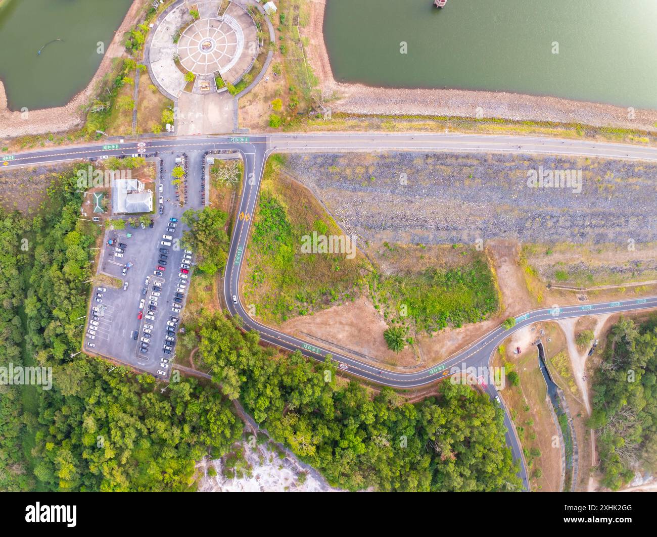 Aerial drone uav view motor hi-res stock photography and images - Alamy