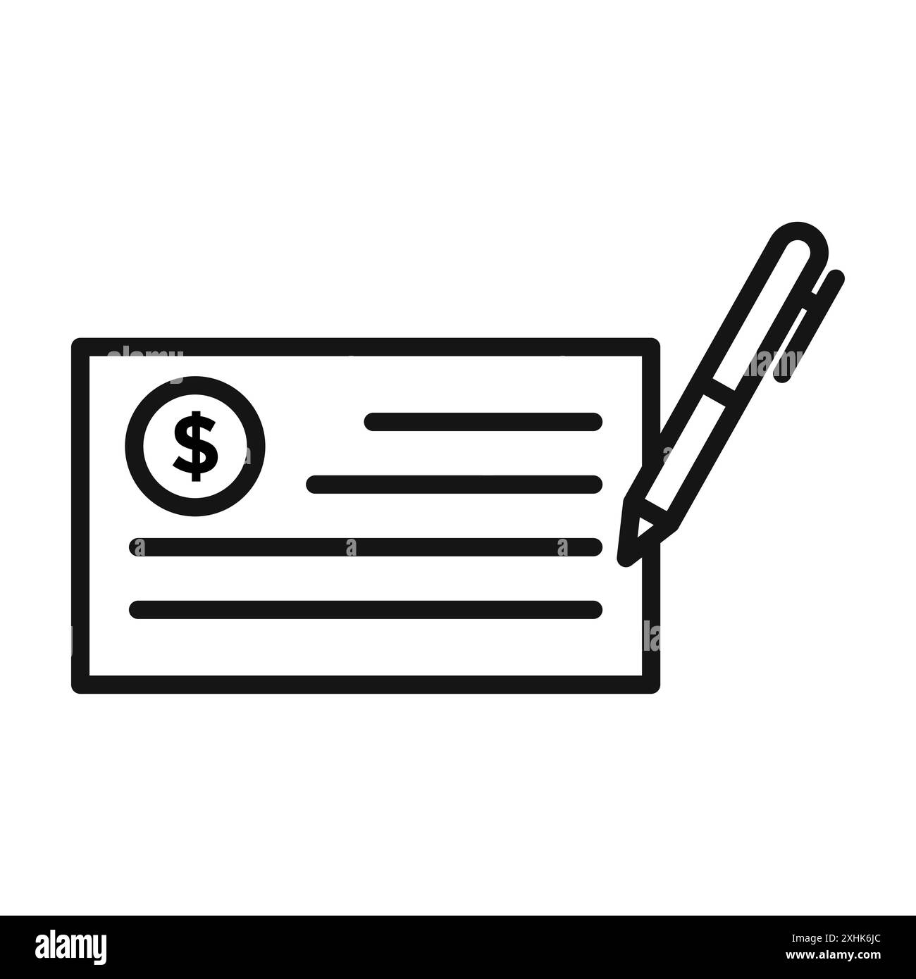 Money check icon vector logo set collection or bundle pack group Stock ...