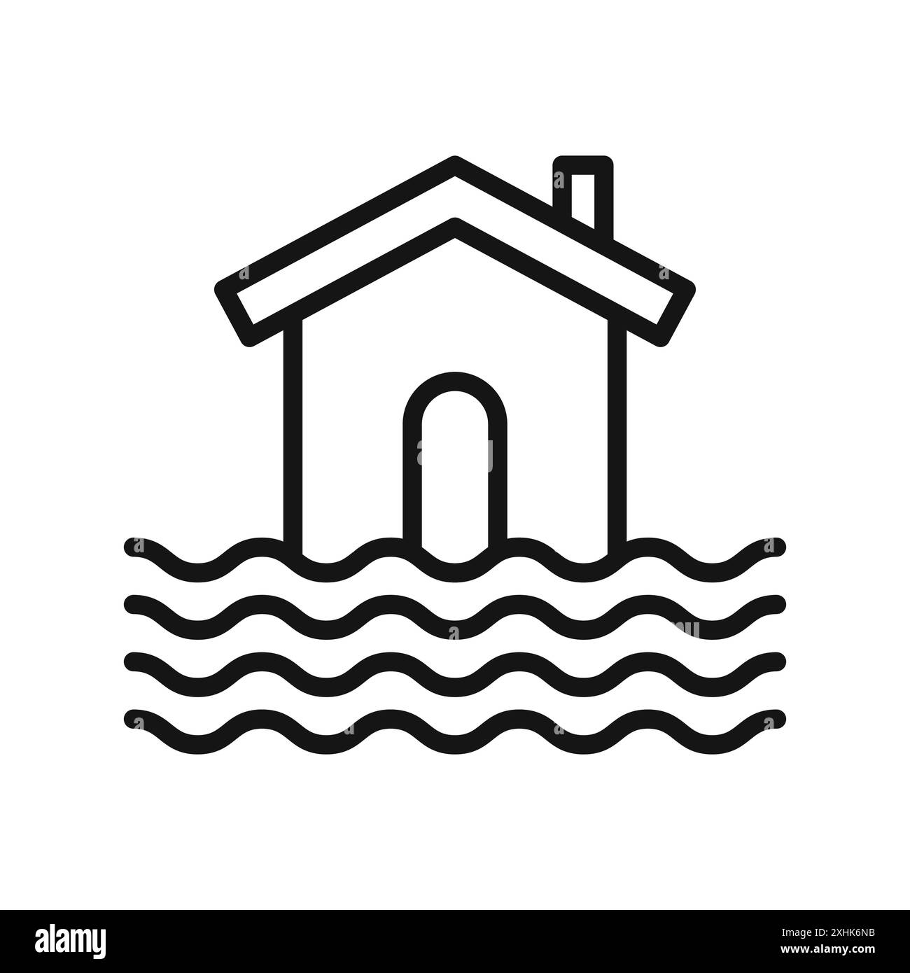 Hurricane damage signs Black and White Stock Photos & Images - Alamy