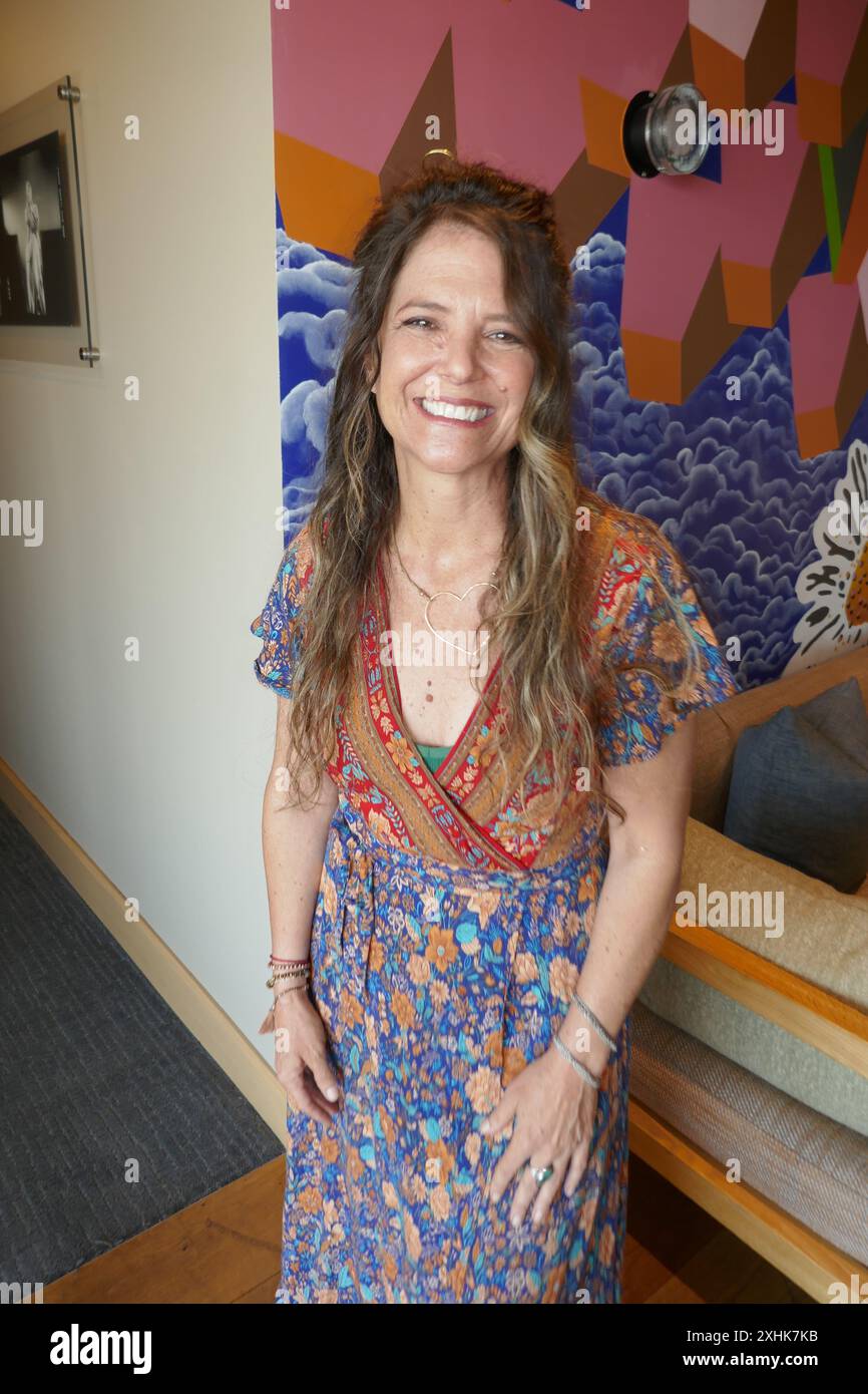 West Hollywood, California, USA 14th July 2024 Actress A. J. Langer