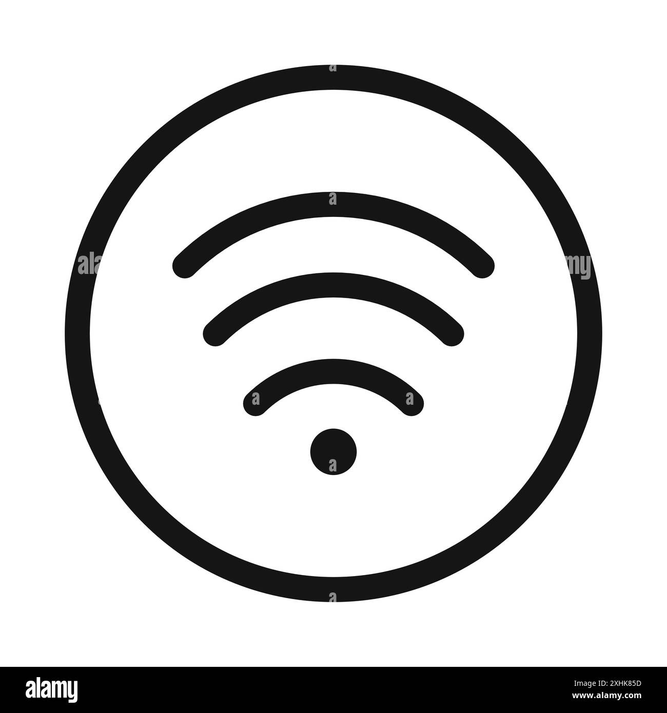 Wifi icon vector logo set collection or bundle pack group Stock Vector