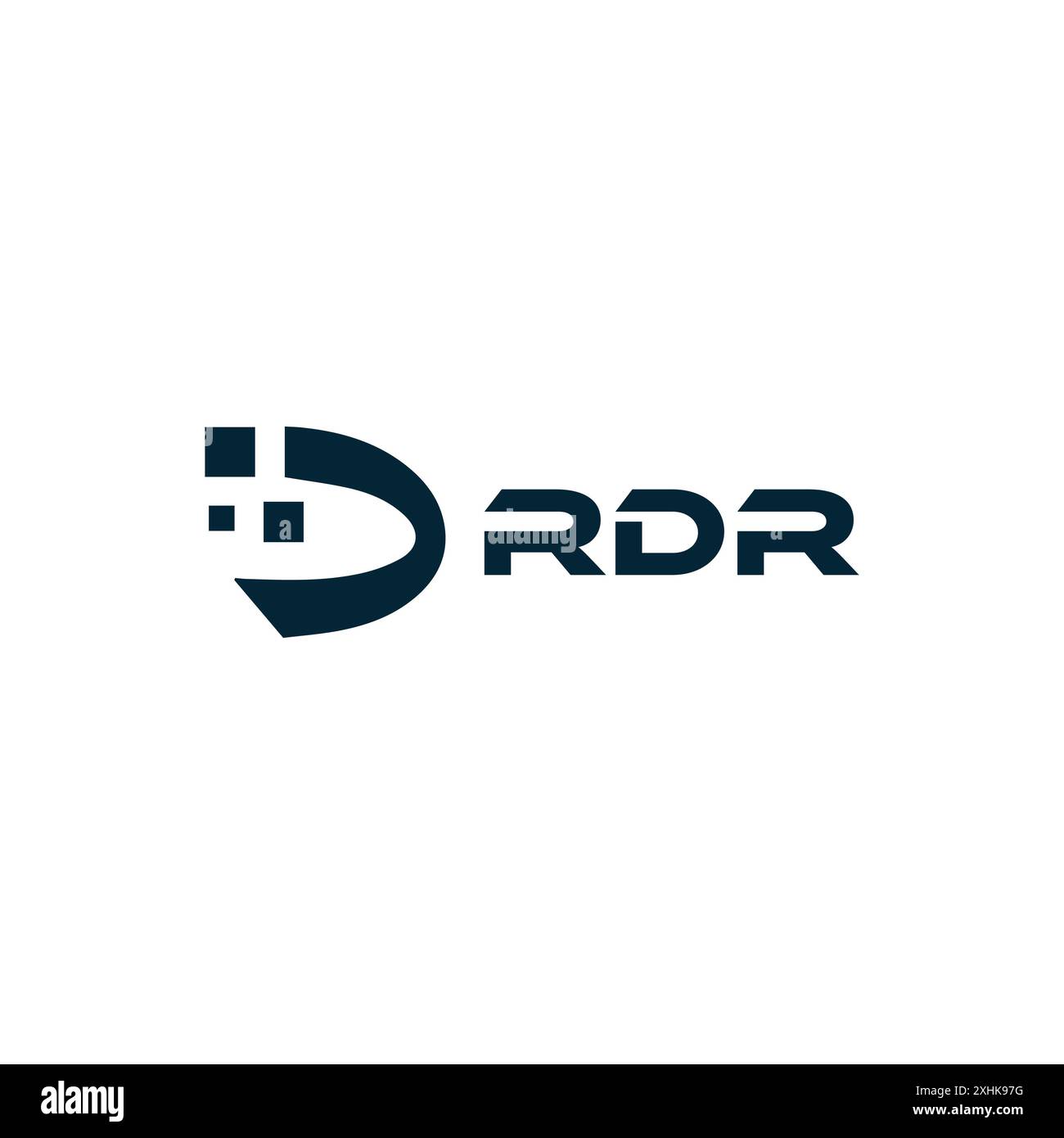 RDR logo. R D R design. White RDR letter. RDR, R D R letter logo design ...