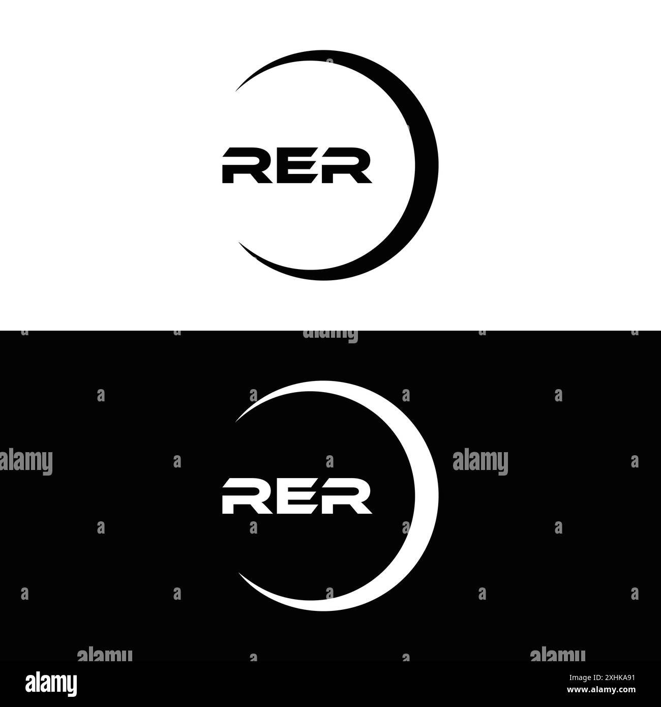 RER logo. R E R design. White RER letter. RER, R E R letter logo design ...