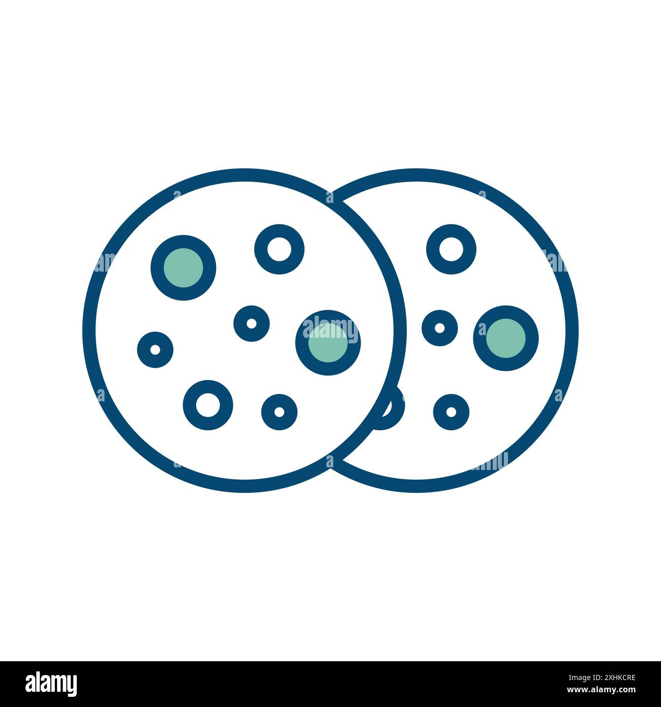 cookies icon vector design template in white background Stock Vector