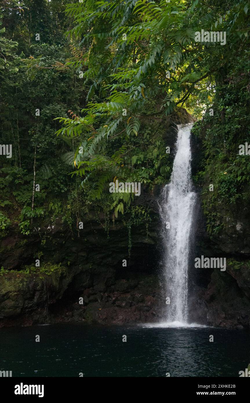 Sopoaga Falls, Upolu, Samoa Stock Photo