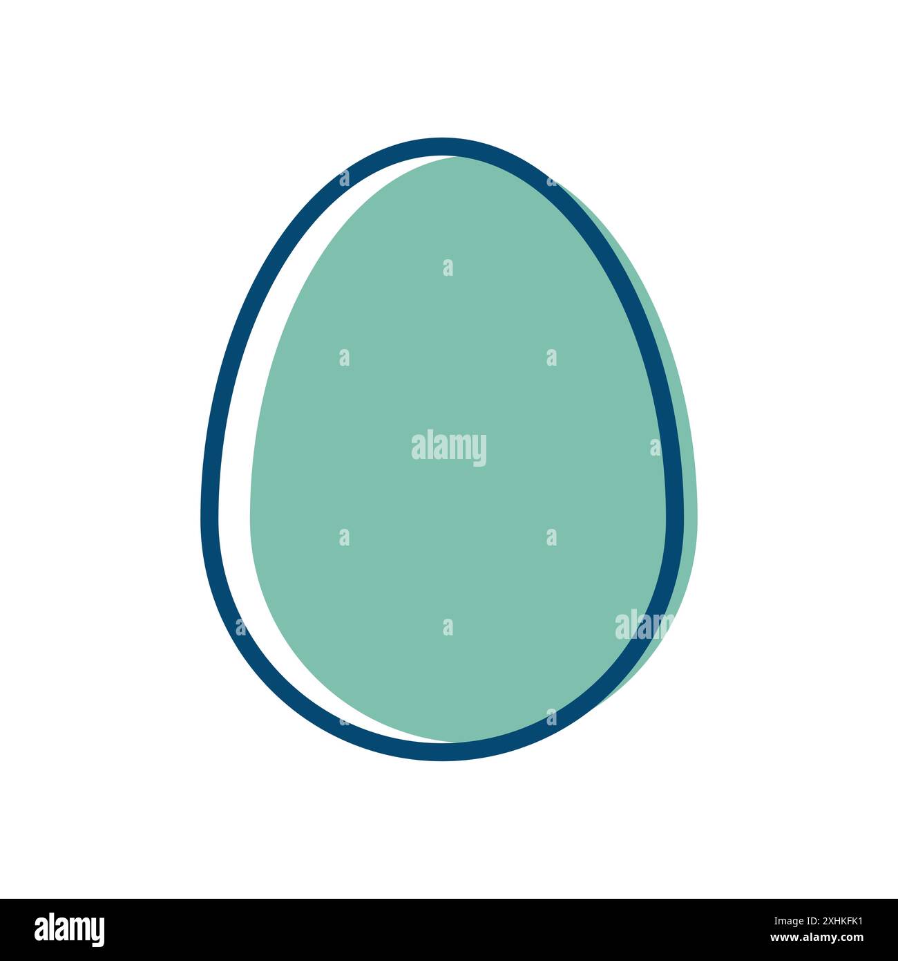 egg icon vector design template in white background Stock Vector