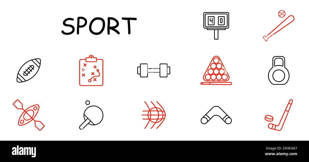 Boomerang exercise Stock Vector Images - Alamy