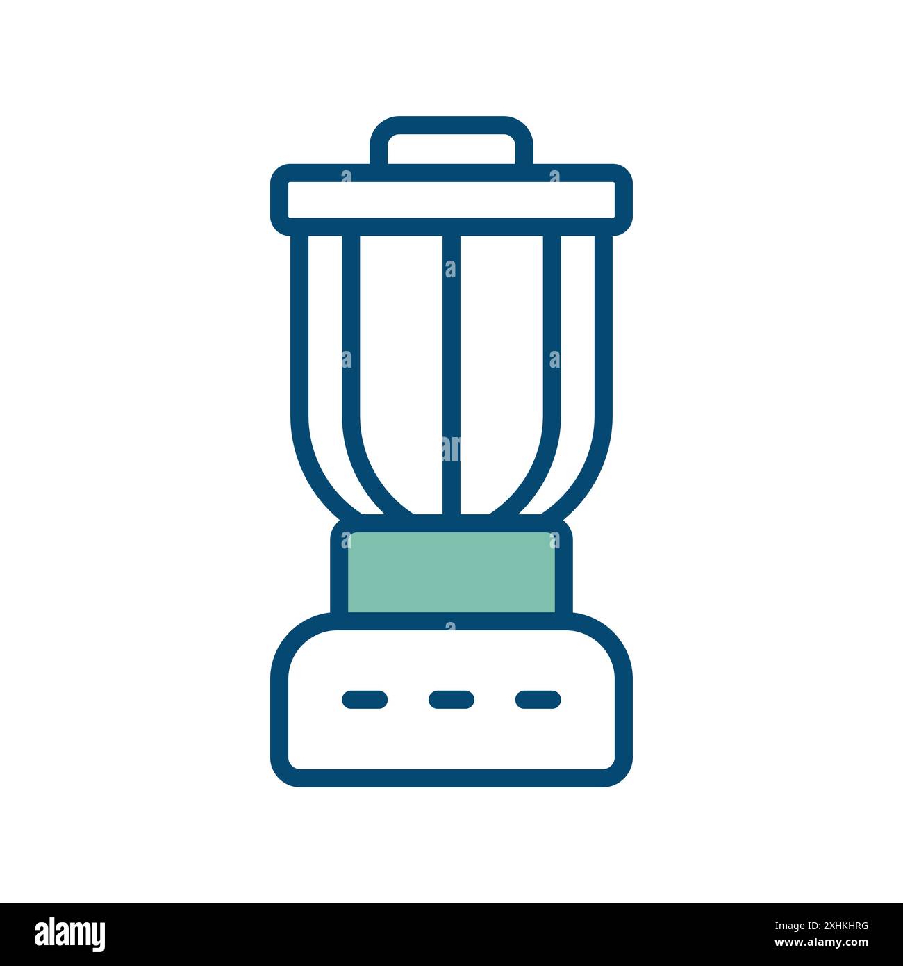 kitchen blender icon vector design template in white background Stock Vector