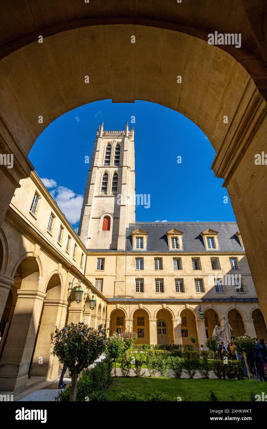 France, Paris, the Lycee Henri IV Stock Photo - Alamy