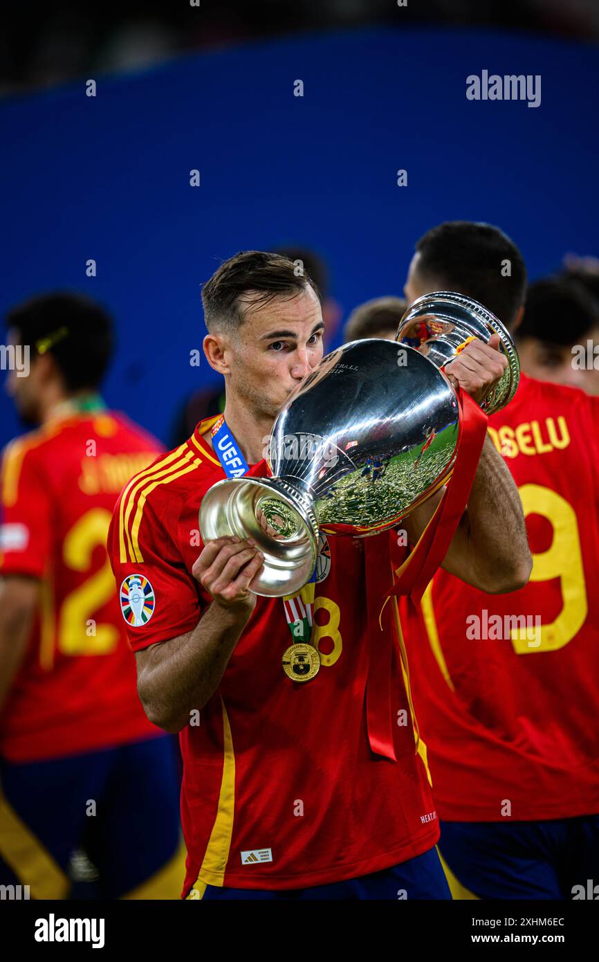 BERLIN, GERMANY 14 JULY, 2024 Fabian Ruiz, The football match of